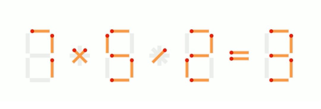 Example matchstick task